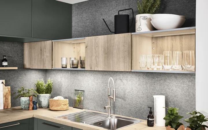Minifabrik Easytouch 2 - Lacquer laminate, mineral green ultra-matt 2
