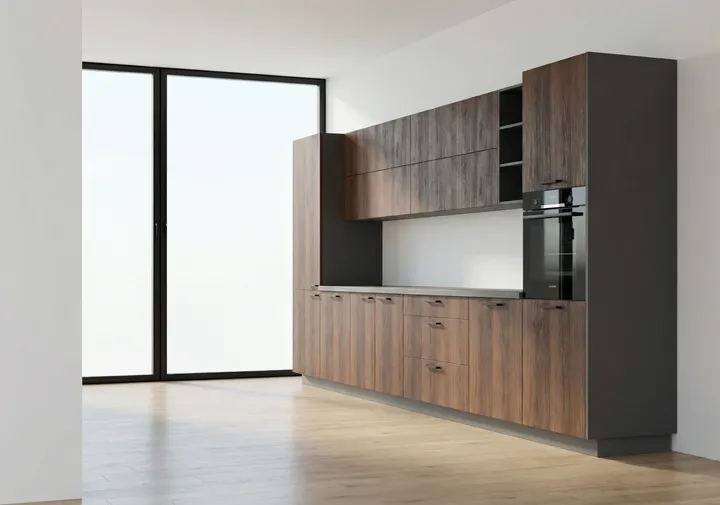 Minifabrik Structura - Milano walnut reproduction 0